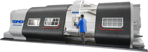 CNC lathe - Urano evo - COMEV Spa - horizontal / for heavy-duty machining / high-precision