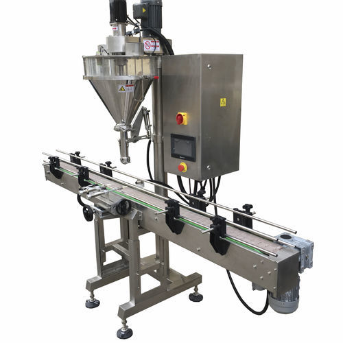 Fully-automatic filling machine - Js-2a - shanghai only packaging - can / for powders / capping machine
