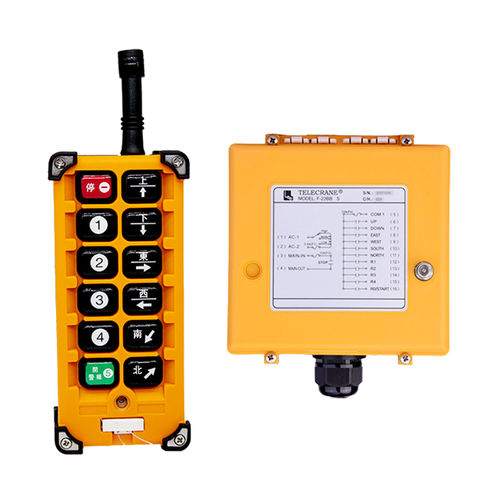 Radio control - F23-BB - Nanjing Xiading Electronic Technology Co., Ltd. - with buttons / industrial / for overhead cranes