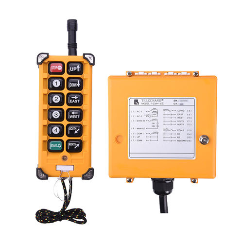 Wireless remote control - F23-A++ - Nanjing Xiading Electronic Technology Co., Ltd. - with buttons / industrial / for hoists