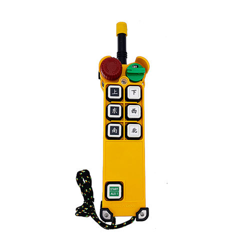 Wireless remote control - F24-6D - Nanjing Xiading Electronic Technology Co., Ltd. - with buttons / industrial / for overhead cranes