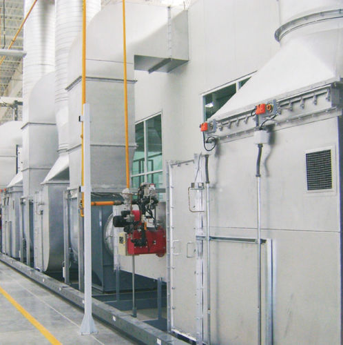 Temperature control system - CDS Curing Systems - humidity / process / dust