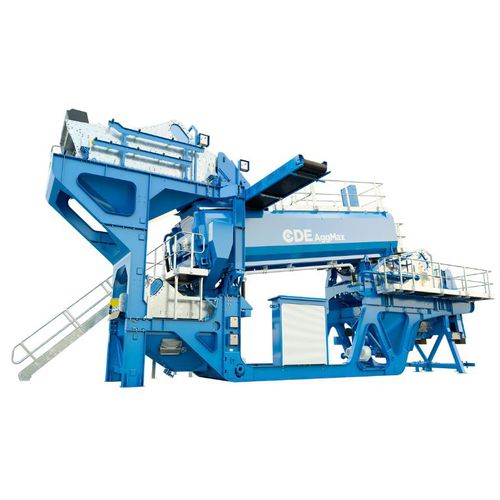 Solid classifier - AGGMAX™ series - CDE Group - process / for the recycling industry / construction