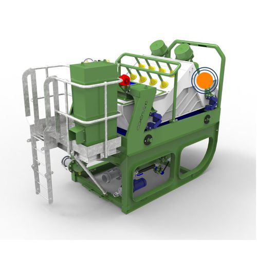 Sewage sludge screening unit - MSU:10 - CDE Group - process / stationary / for bulk materials