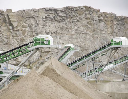Belt conveyor - M1510 - CDE Group - scraper / inclined / transfer