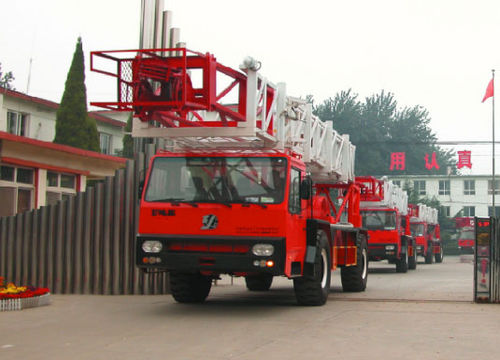 Diesel tractor - TJ12 series - Henan Fengrui Petroleum Equipment Co., Ltd. - wheel-mounted / automated / compact