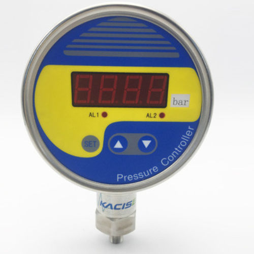 Pressure gauge with LED display - KPC104 - Xian Kacise Optronics Co., Ltd. - stainless steel / precision