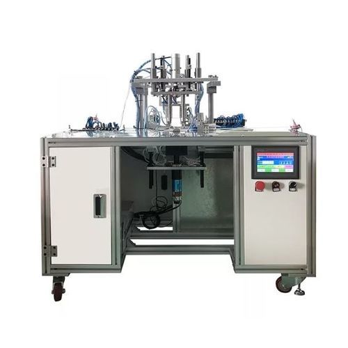 Semi-automatic welding machine - Jiangsu Jwc Machinery Co., Ltd. - standalone / for safety mask