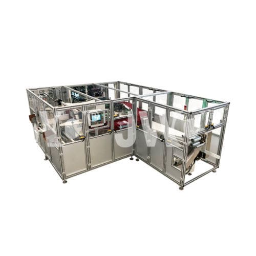Industry stacker - Jiangsu Jwc Machinery Co., Ltd. - diaper / PLC-controlled / automatic