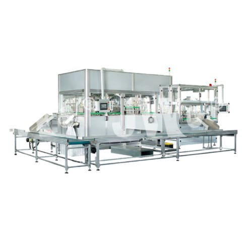 Machine stacker - Jiangsu Jwc Machinery Co., Ltd. - industry / stacking / in-line
