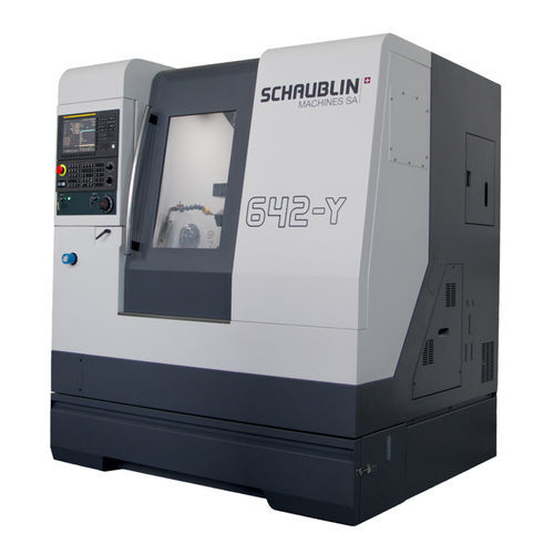 CNC turning center - 642-Y - SCHAUBLIN MACHINES - A2-5 / VDI 30 / 12 tools