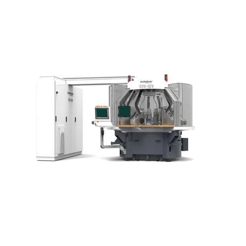 Rotary transfer machine - S19-15V - SCHAUBLIN MACHINES - CNC / 12-position / high-precision