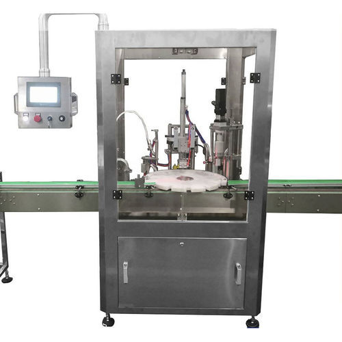 Capper with crimping machine - PX-CP50 - Paixie Packing Machinery - screw / PLC-controlled / jar