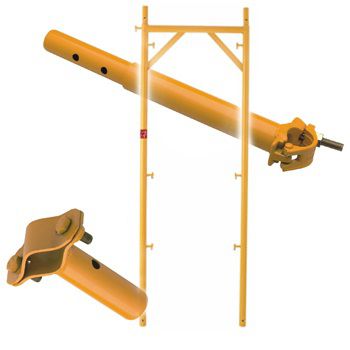 Fixed scaffolding - DINO 48 - DACAME, S.L. - facade / modular
