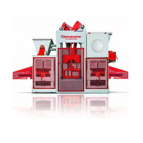 Concrete block making machine - HP 3000 PRO - Techmatik - stationary