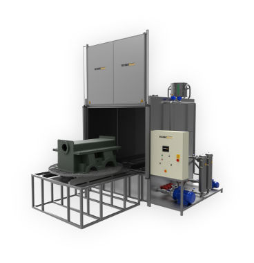 Spray washing machine - TechSpray FH series - TECHNOWASH S.A. - automatic / industrial / stainless steel