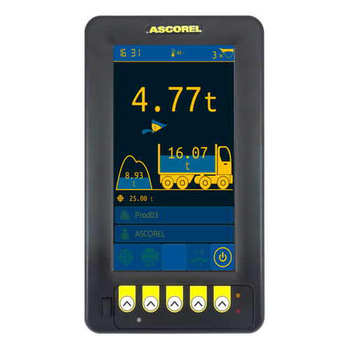 On-board weighing system - MC 403 - ASCOREL - for trucks / for waste