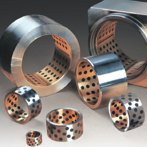 Flange plain bearing - CSB-650GT - Zhejiang Changsheng Sliding Bearing Co., Ltd. - cylindrical / steel / bronze