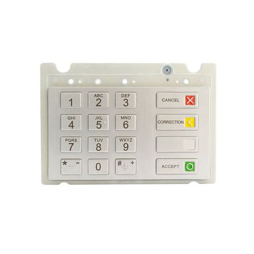 16-key keypad - Wincor ATM PCI4.0 - Shenzhen Justtide Tech. Co., Ltd. - panel-mount / USB / IP65