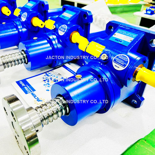 Ball screw jack - JTB-5T - Jacton Industry Co.,Ltd - rotating screw ...