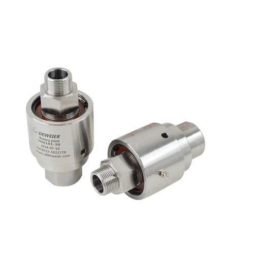 Water rotary union - DGR001900 - Dewel Machinery Technology Co.,Ltd - for air / for refrigerant fluids / multi-passage
