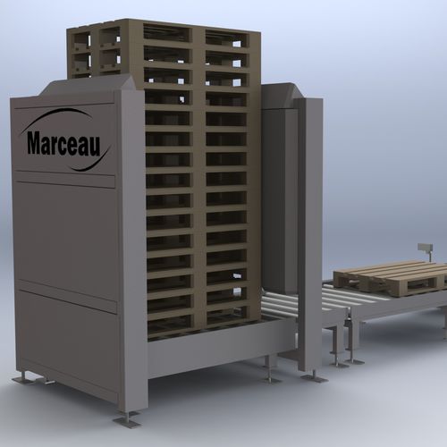 Pallet destacker-stacker - DPB-DPF séries - MARCEAU