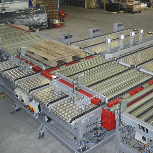Chain conveyor - TFC series - MARCEAU - horizontal / transfer / pallet