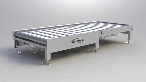 Driven roller conveyor - CRM series - MARCEAU - horizontal / transport / for pallet