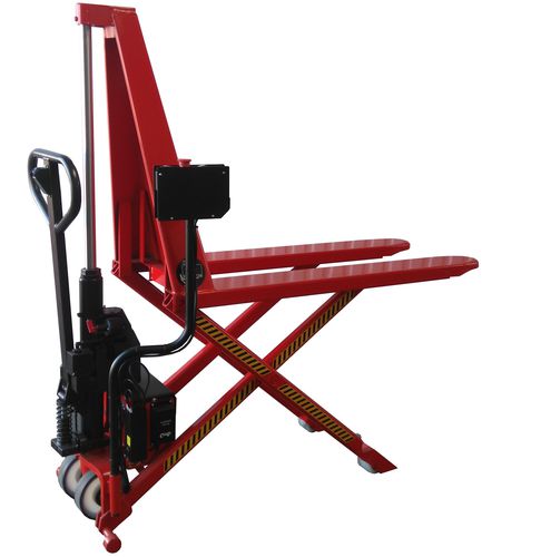 Electric pallet truck - Manuvit - steel / scissor / high-lift