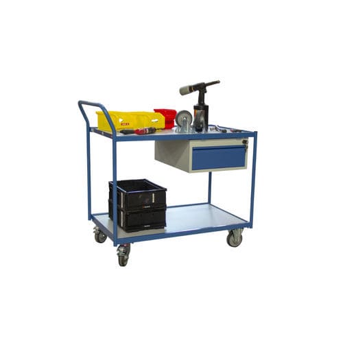 Metal workbench - Manuvit - assembly / for workshops / 4-drawer