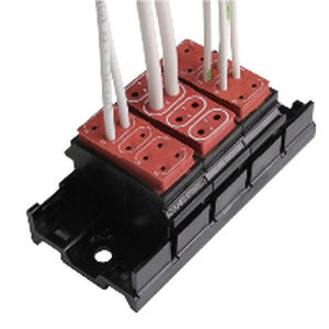 DIN rail-mounted junction block - 1750 series - Amphenol