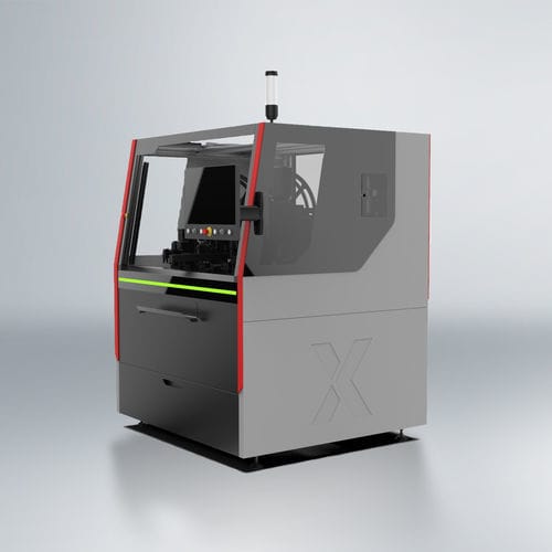 Semi-automatic assembly station - Lambda 3 Series - Komax AG - for cable assembly