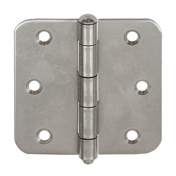 Butt hinge - 010617075 - Vormann - stainless steel / screw-in / 180°