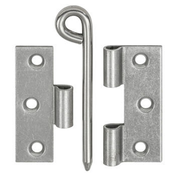 Lift-off hinge - 000056070RI - Vormann - iron / screw-in / 120°