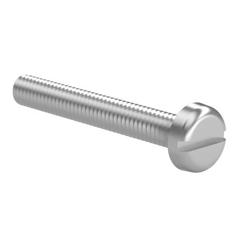 Pan head screw - ISO 1580 - Lederer - slotted