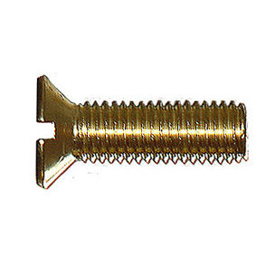 Countersunk head screw - DIN 963 - Albert Pasvahl - flat-head / slotted / brass
