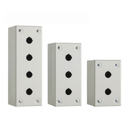 Wall-mount box - ES-PU DRILLED - Zanardo SpA - rectangular / carbon steel / outdoor