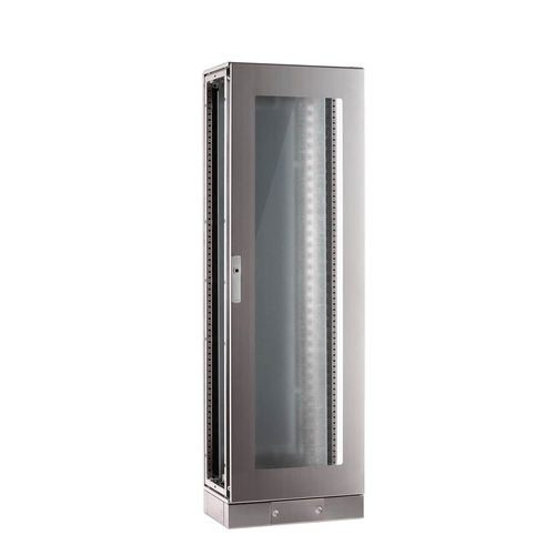 Electric cabinet with post - DRCP-ASP series - Zanardo SpA - aluminum / IK10 / IP66