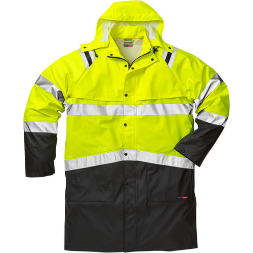 High-visibility jacket - 114040-196 - Fristads - work / waterproof / polyester