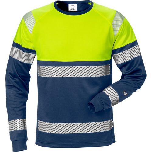 Work T-shirt - 129513-171 - Fristads - high-visibility / cotton / polyester
