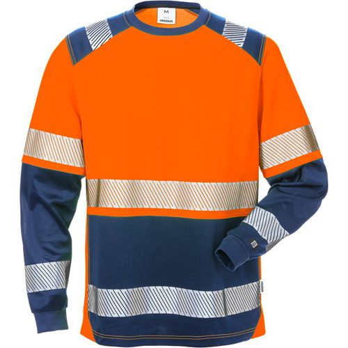 Work T-shirt - 129514-271 - Fristads - high-visibility / cotton / polyester