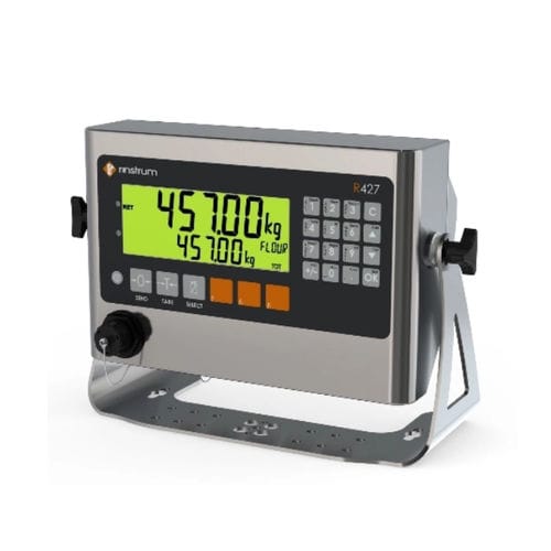 LCD display weight indicator - R457 series - Rinstrum - DIN rail / waterproof / IP66