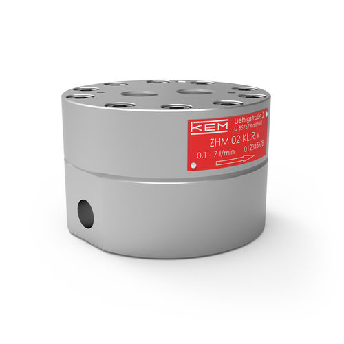 Gear flow meter -  ZHM KL - KEM Küppers Elektromechanik GmbH - volume / for liquids / in-line