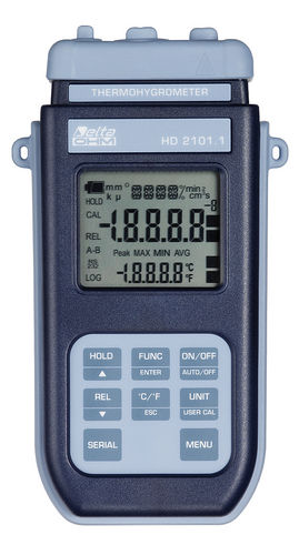 Digital thermo-hygrometer - HD 2101 series - Delta OHM - portable / temperature / relative humidity