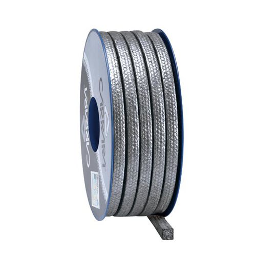 Braided graphite packing - INCOBRAID® GR8807 - Carrara Global Sealing Solution - carbon / Inconel wire / high resistance