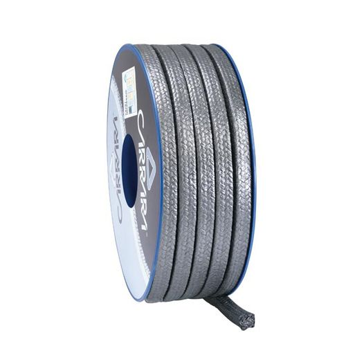 Braided graphite packing - C8207 - Carrara Global Sealing Solution - carbon / for valves