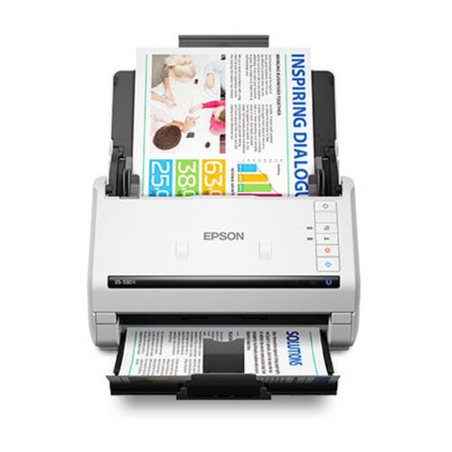 Color document scanner - DS-530 II  - EPSON - compact / high-speed / wireless