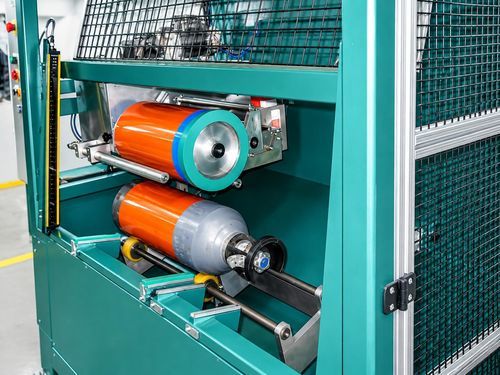 Roll marking machine - DI 691-320-MTV-V - MARQUAGE - rotary pad printing / brass / metal