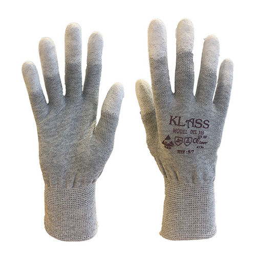 Anti-static glove - Del 310 - Microlin Cooper Ltd - work / mechanical protection / nylon