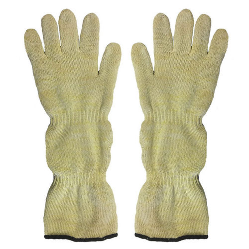 Heat-resistant glove - Long hot glove - Microlin Cooper Ltd - work / mechanical protection / cotton